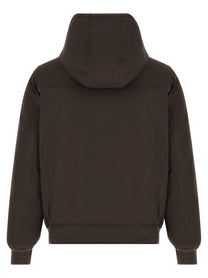 Brunello Cucinelli Detachable Hood Down Jacket Brown