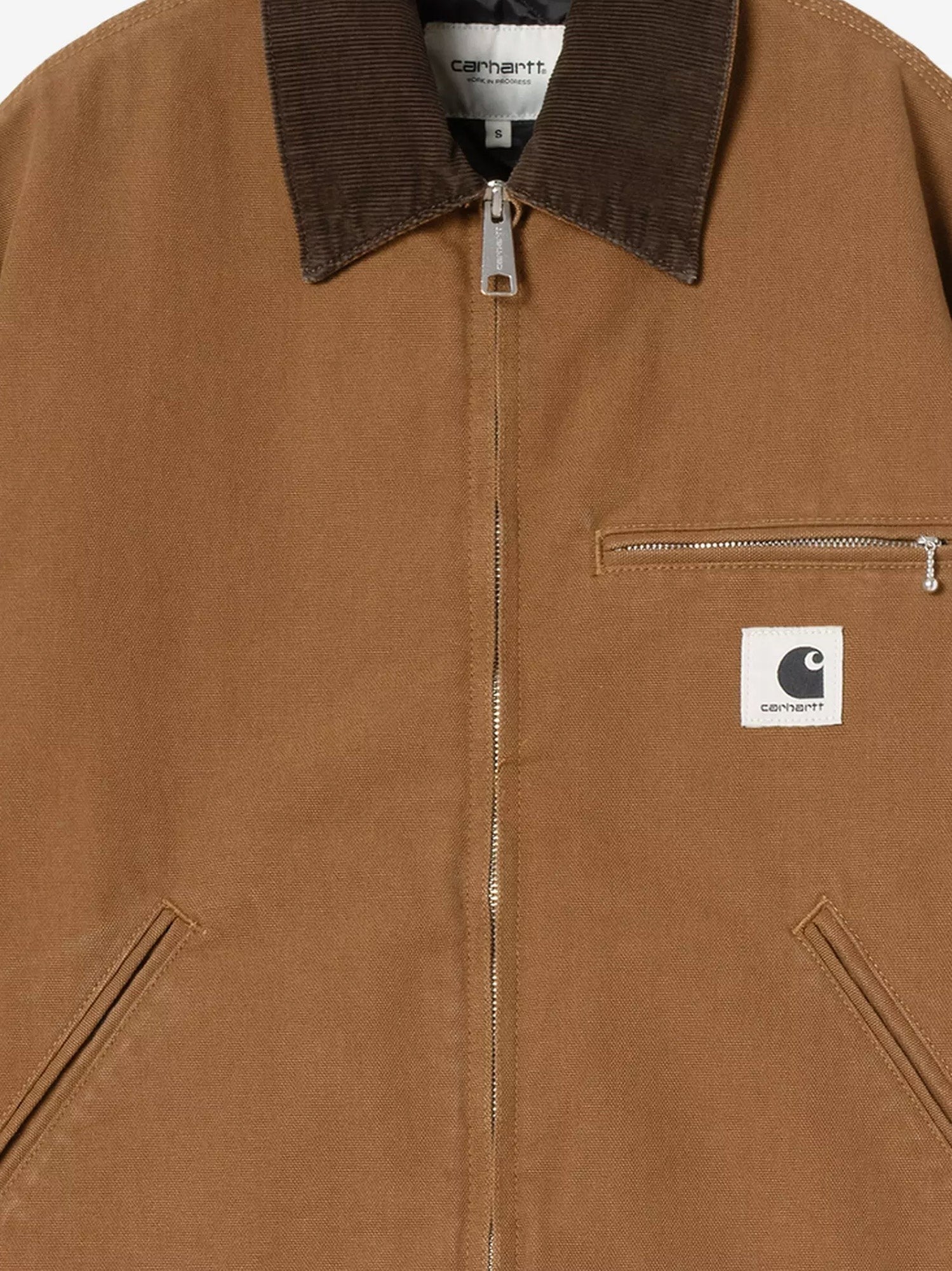 Carhartt Wip Women's Detroit Canvas Jacket Brown
