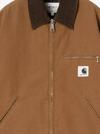 Carhartt Wip Women's Detroit Canvas Jacket Brown