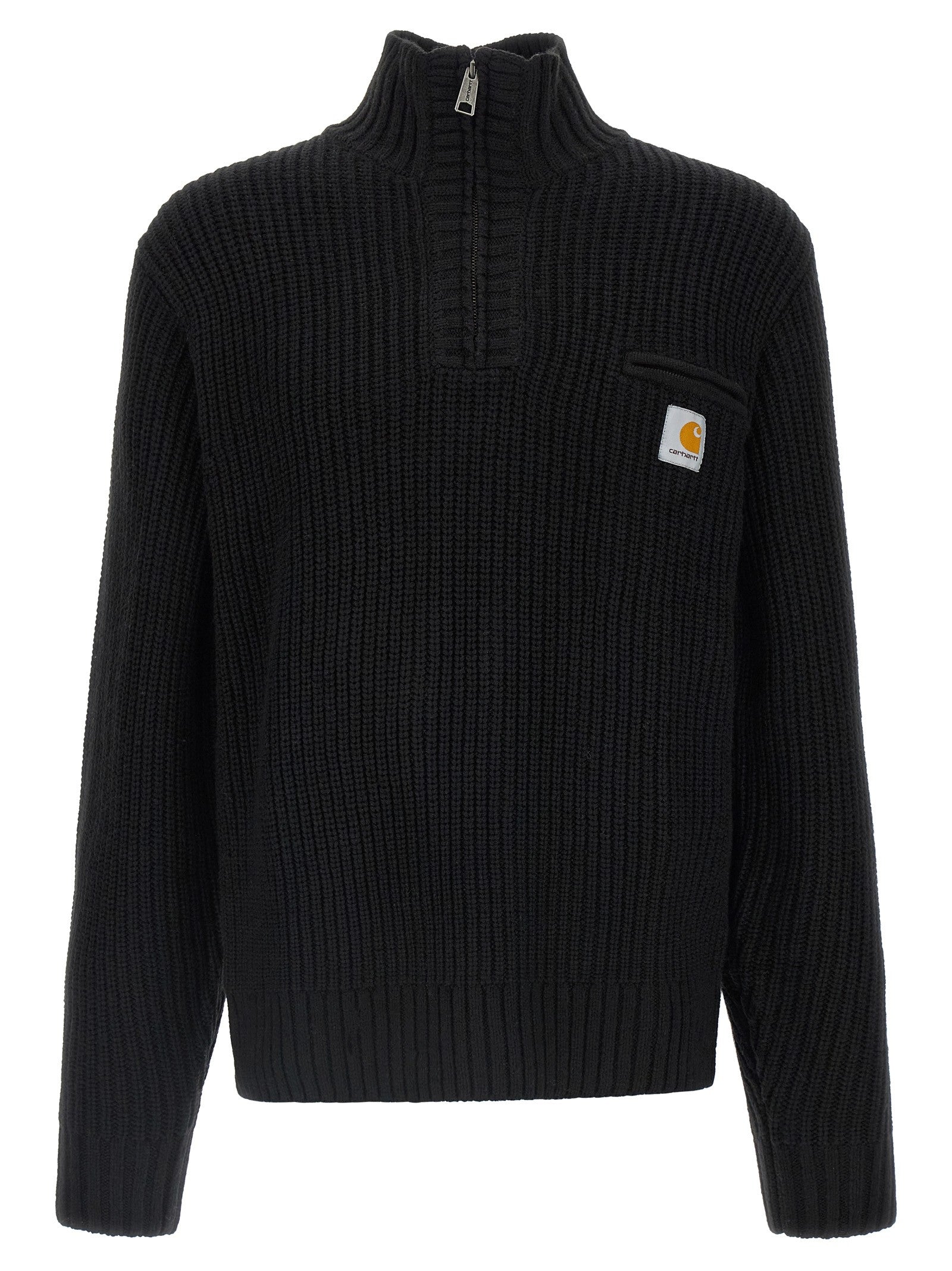 Carhartt Wip Detroit Half Zip Sweater Black