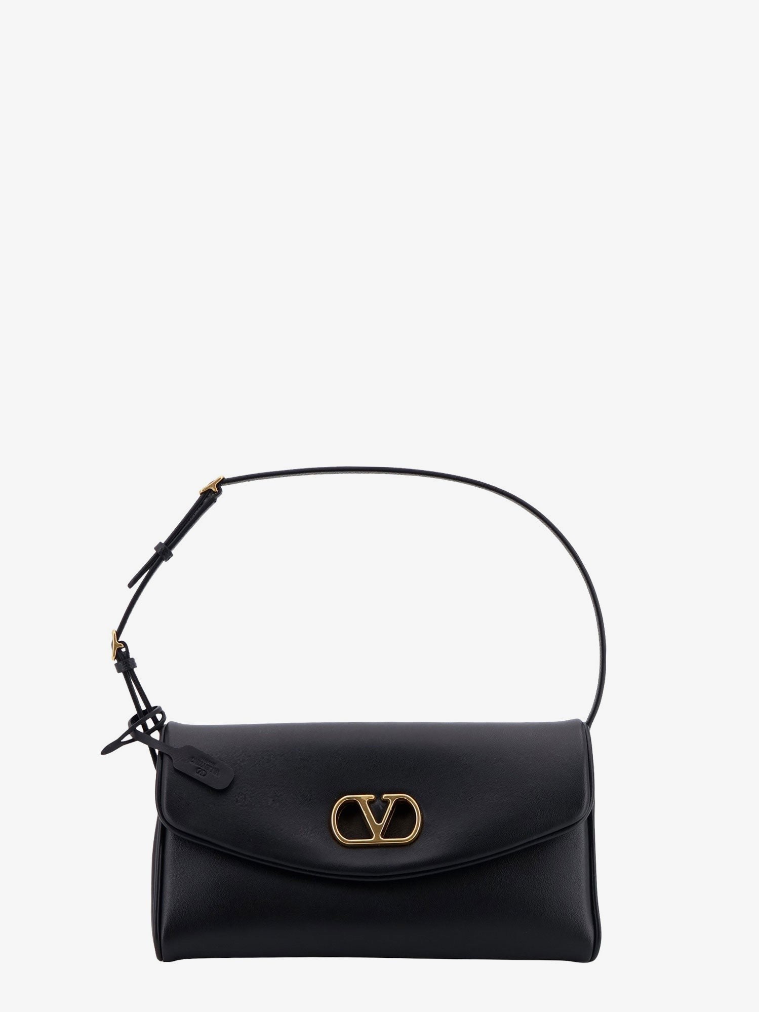 Valentino Women's Devain Leather Shoulder Bag Black