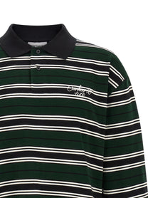 Carhartt Wip Devitt Rugby Polo Shirt Green