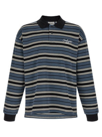 Carhartt Wip Devitt Rugby Polo Shirt Grey