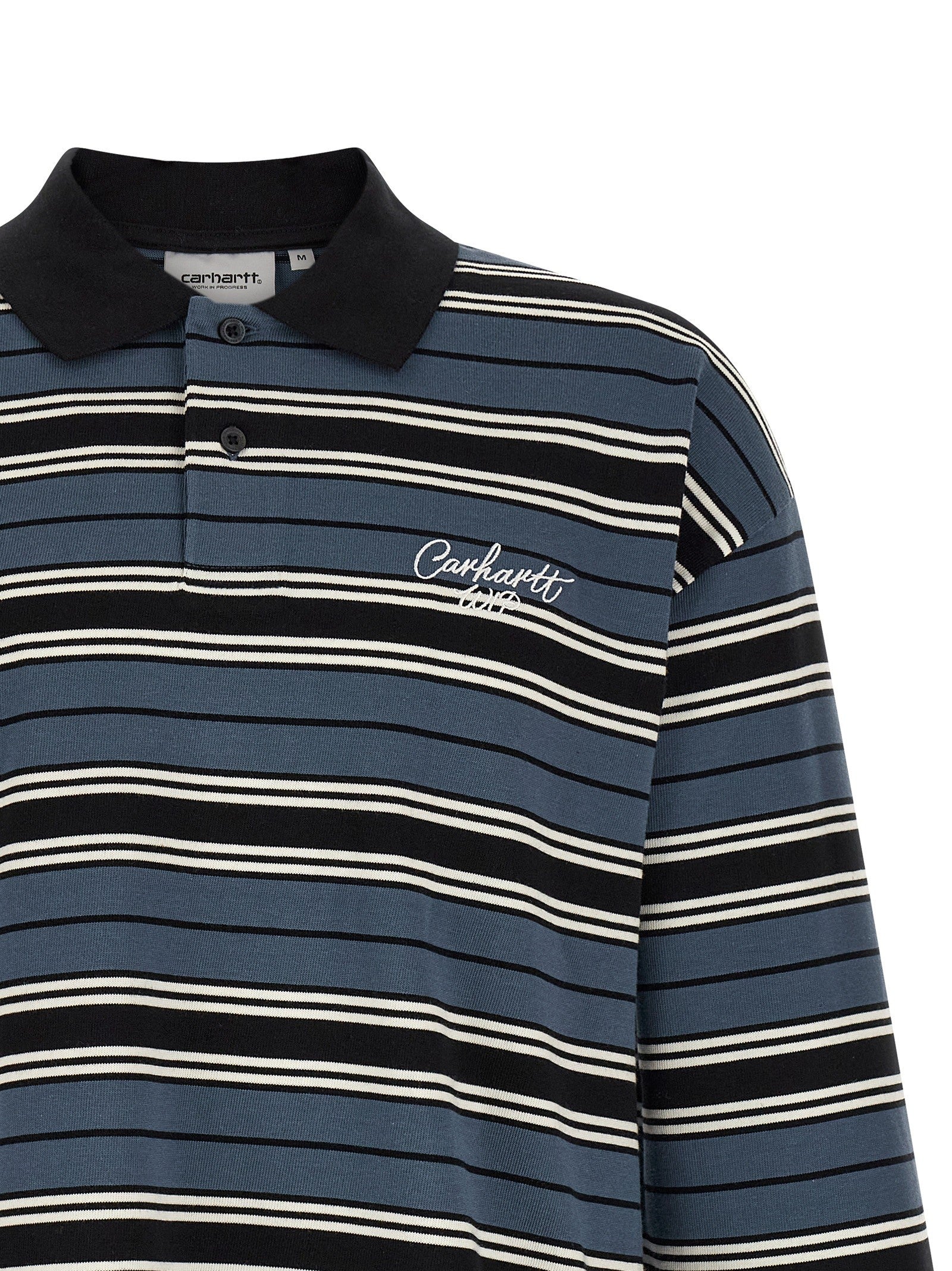 Carhartt Wip Devitt Rugby Polo Shirt Grey