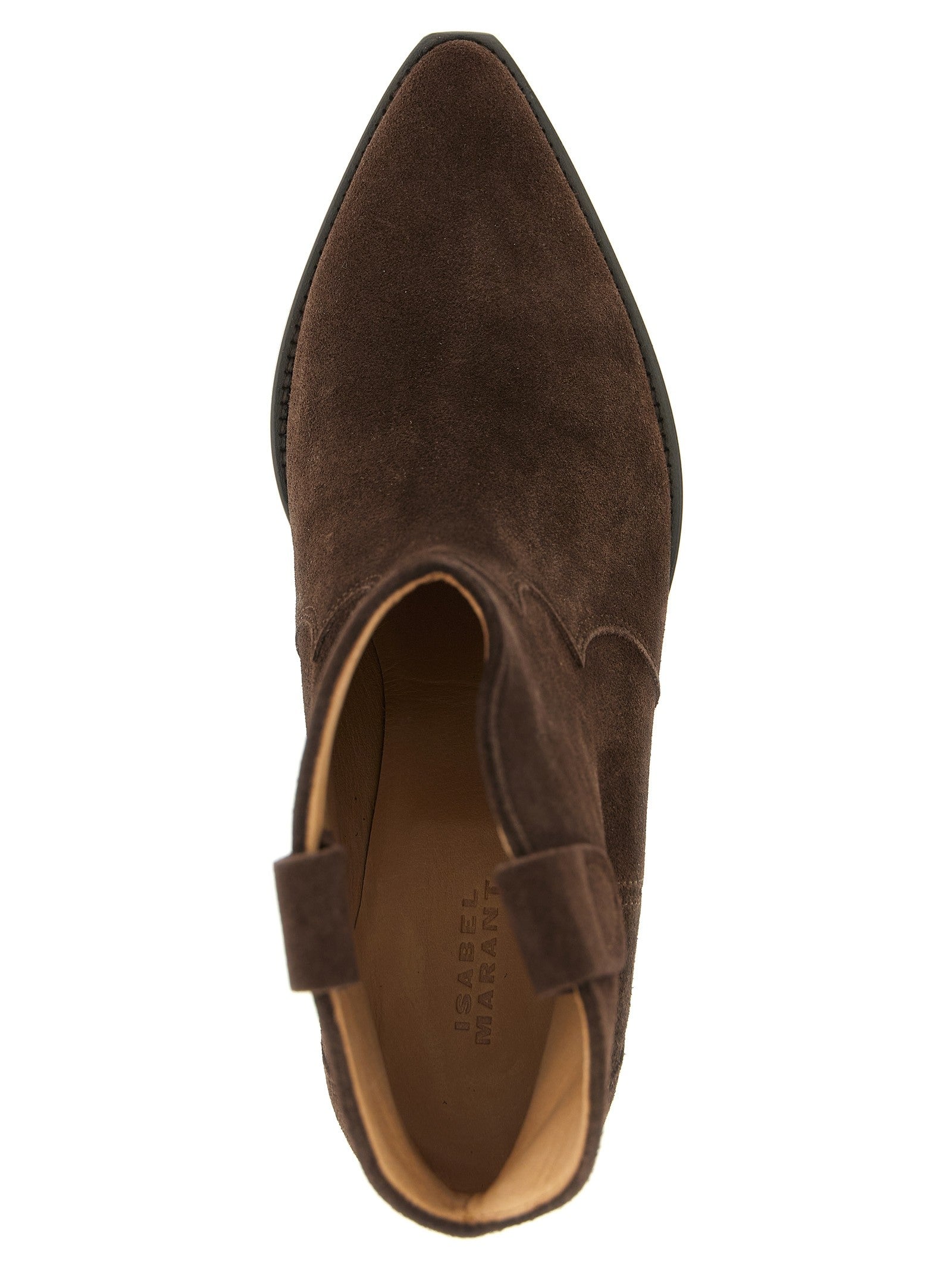 ISABEL MARANT Dewina Ankle Boots Brown