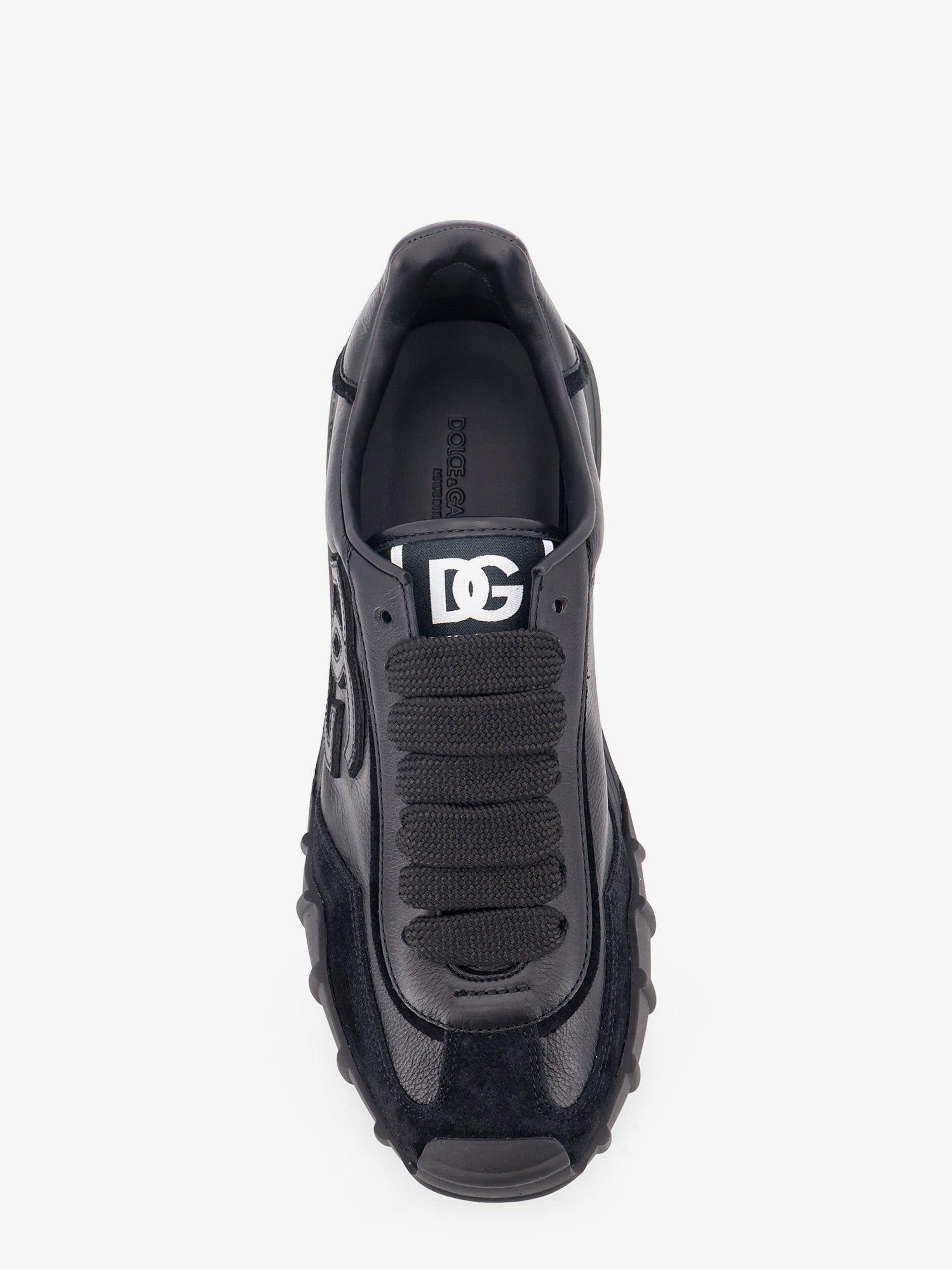 Dolce &amp; Gabbana Men's DG Athletic Leather Sneakers Black