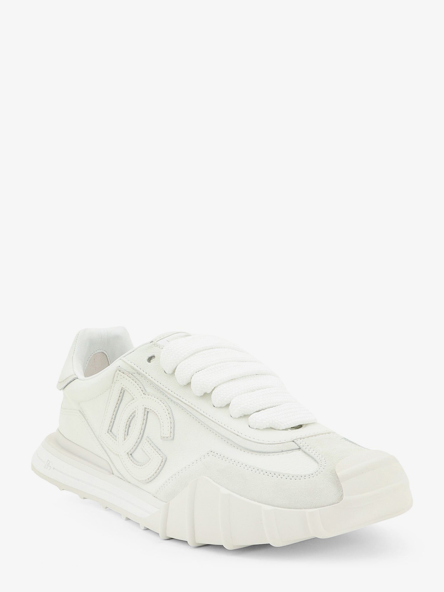 Dolce &amp; Gabbana Men's DG Athletic Leather Sneakers White