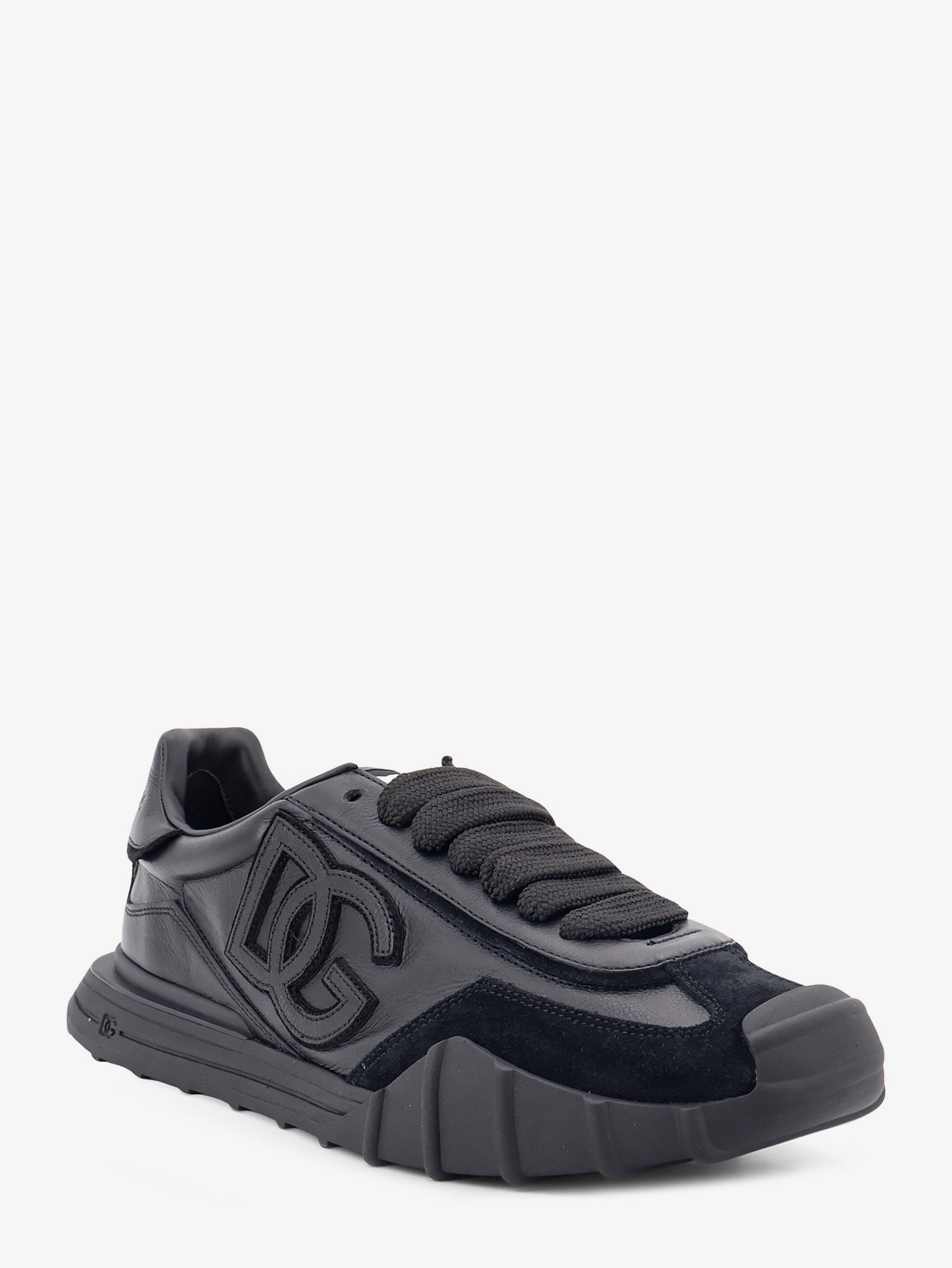 Dolce &amp; Gabbana Men's DG Athletic Leather Sneakers Black