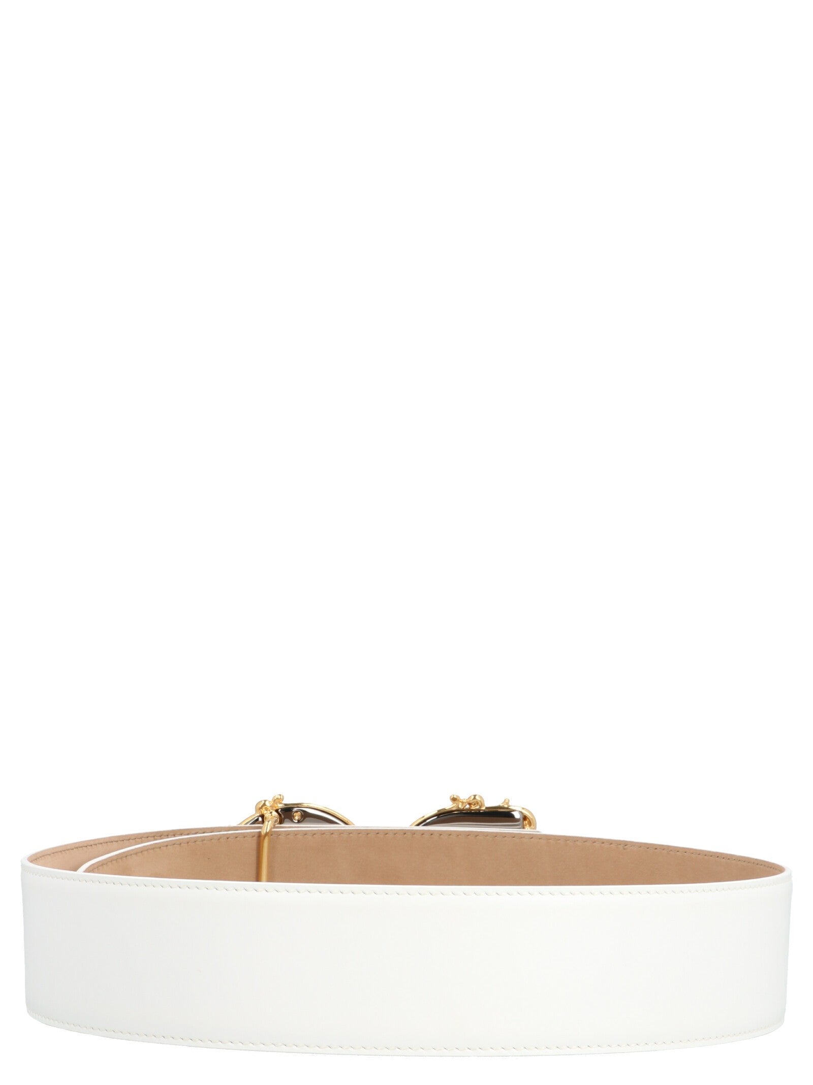 Dolce &amp; Gabbana DG Barocco Belt White