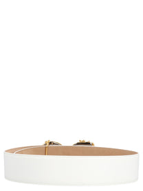 Dolce &amp; Gabbana DG Barocco Belt White