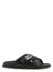 Dolce &amp; Gabbana DG Casual Sandals Black