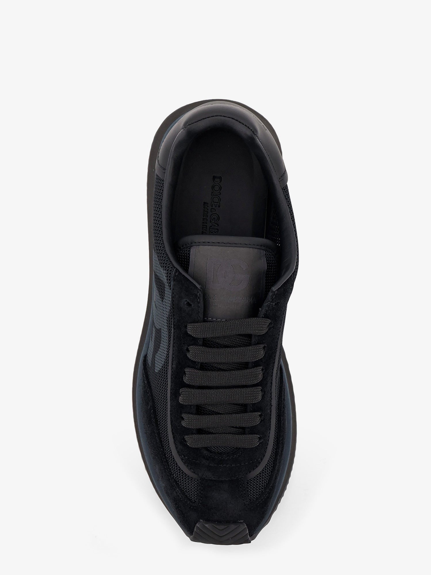 Dolce &amp; Gabbana Men's DG Cushion Sneakers in Nylon Black