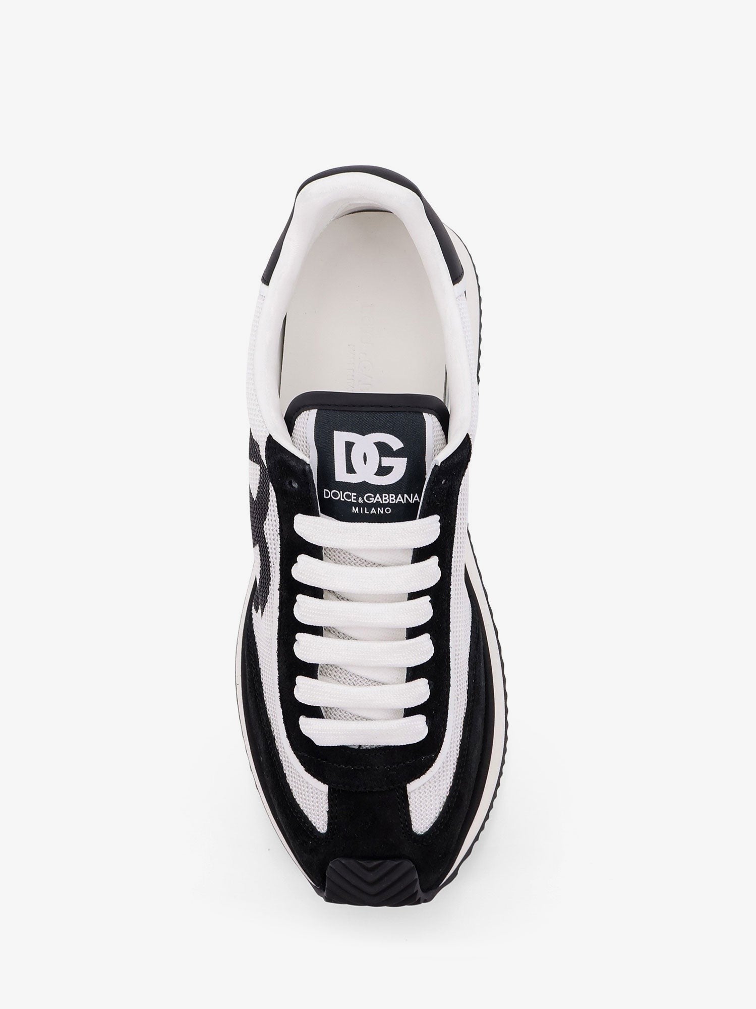 Dolce &amp; Gabbana Men's DG Cushion Sneakers in Nylon Black