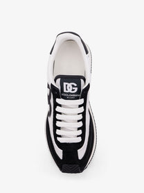 Dolce &amp; Gabbana Men's DG Cushion Sneakers in Nylon Black