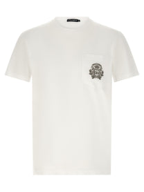 Dolce &amp; Gabbana DG Embroidered Shirt White