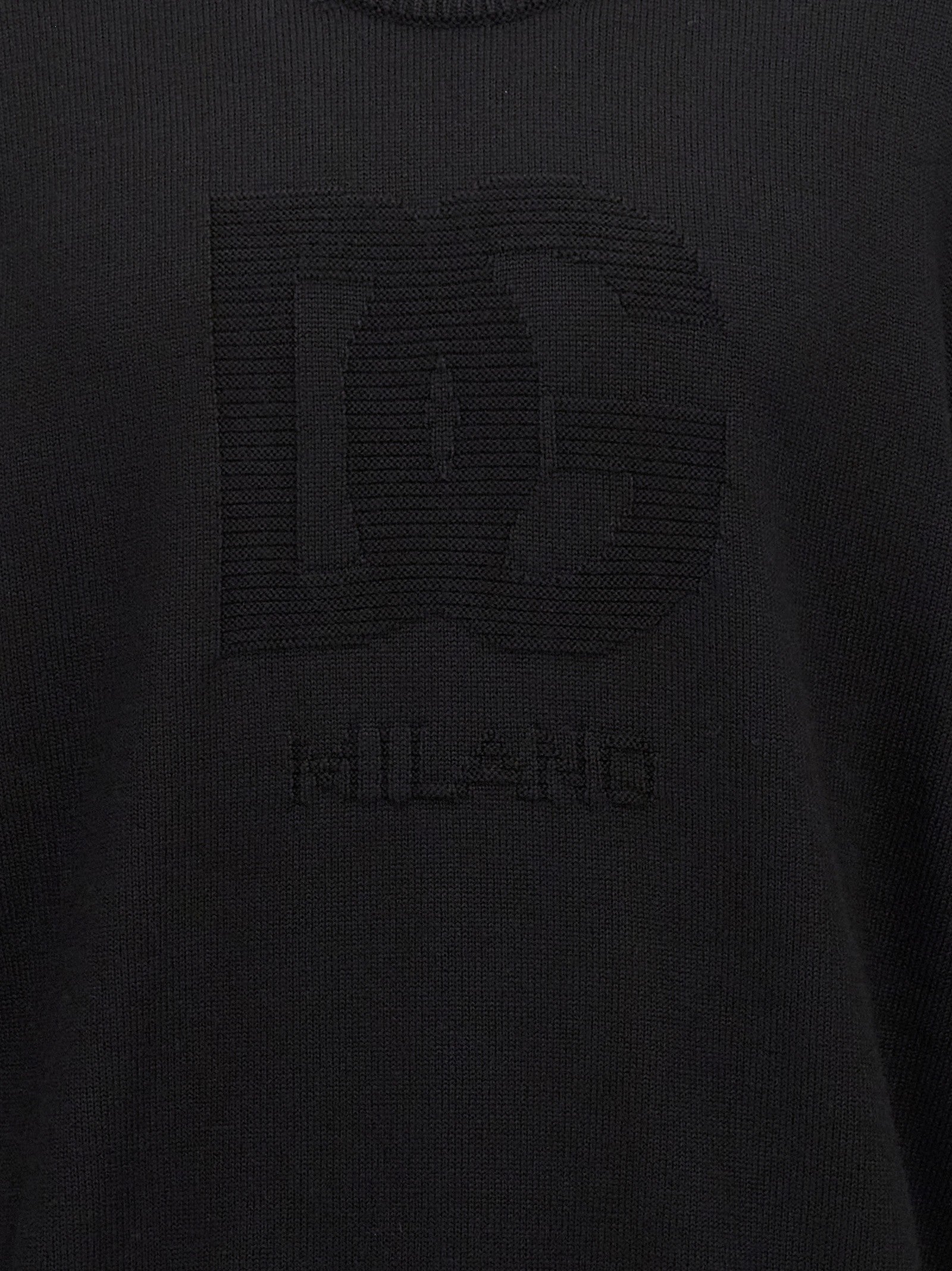 Dolce &amp; Gabbana DG Intarsia Sweater Black