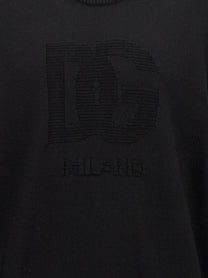 Dolce &amp; Gabbana DG Intarsia Sweater Black