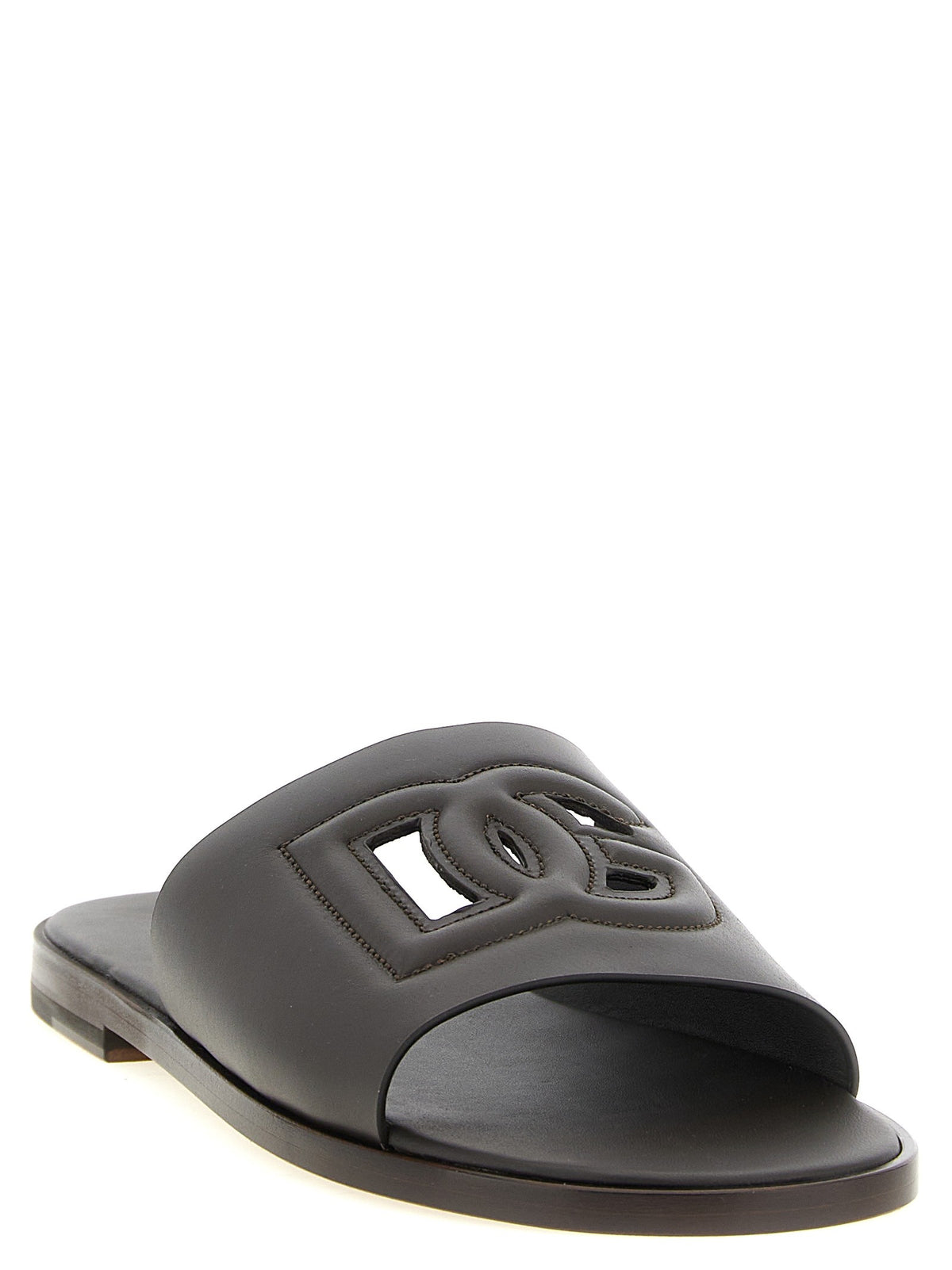 Dolce &amp; Gabbana DG Light Sandals Brown