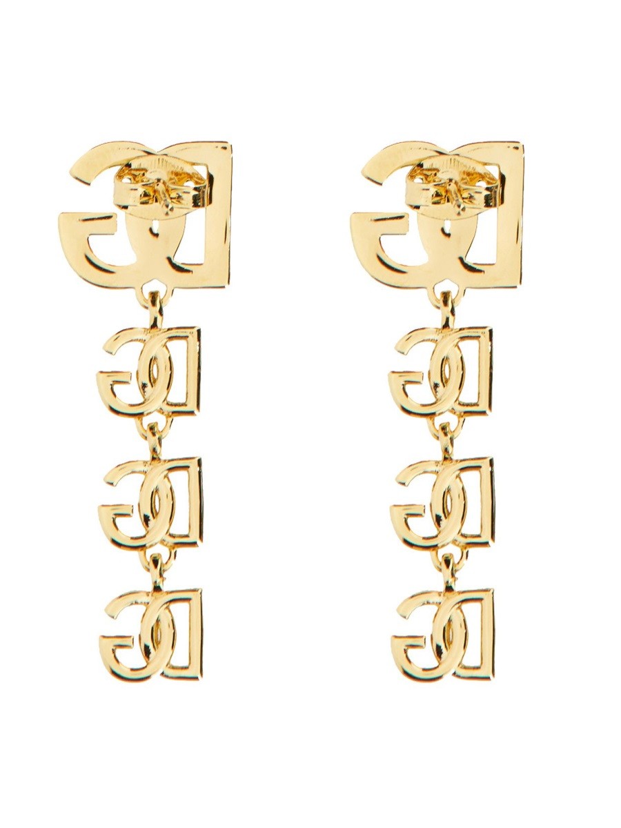 Dolce &amp; Gabbana Women's DG Long Earrings Gold
