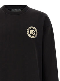 Dolce &amp; Gabbana DG Patch Sweatshirt Black