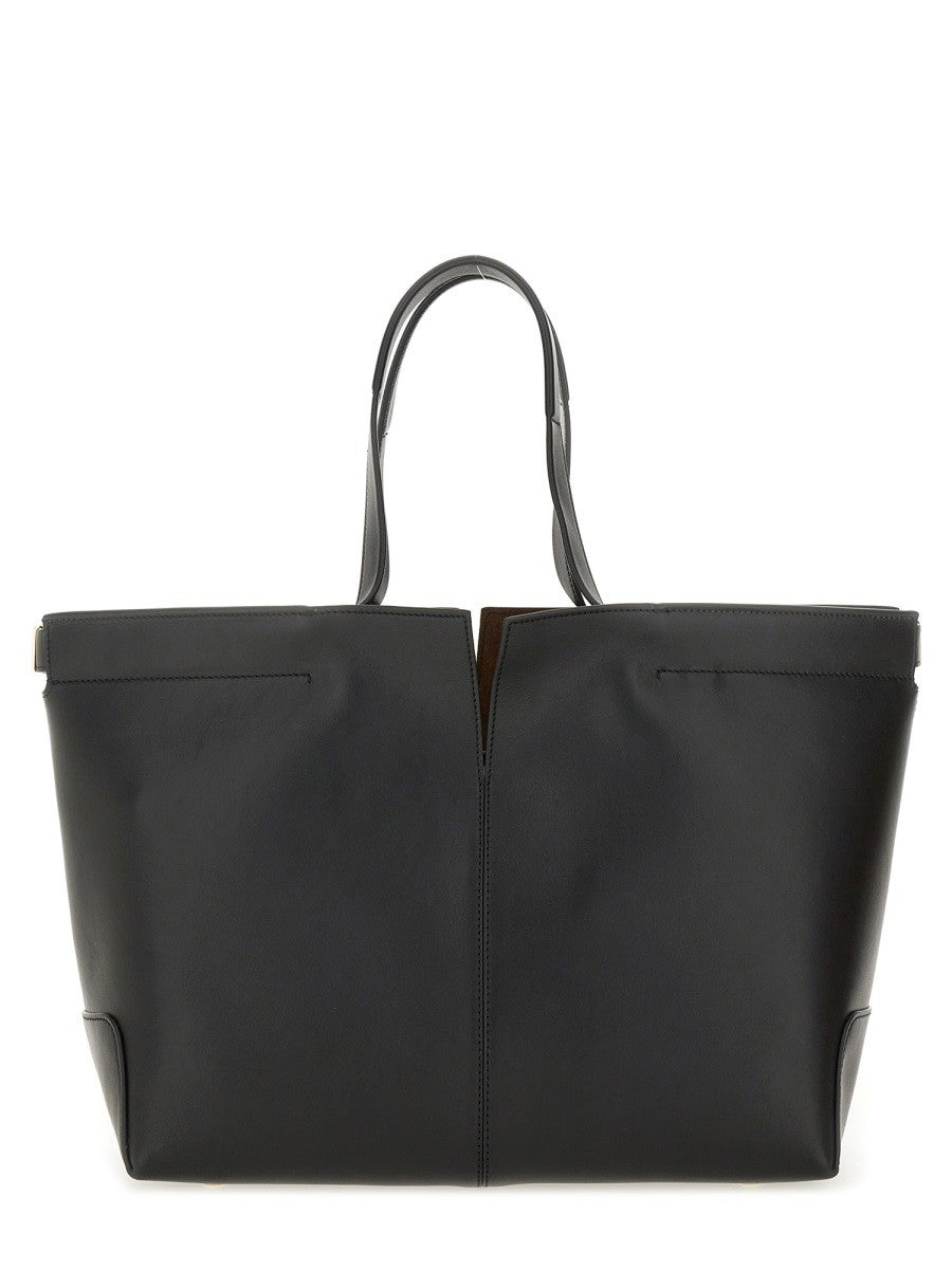 Tod's Women's DI Bag Folio Medium Small Bag Black