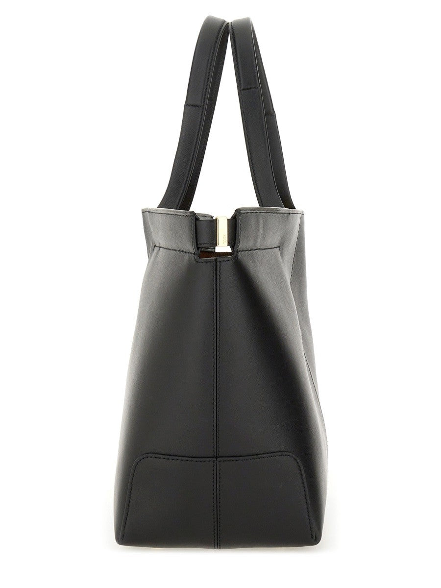 Tod's Women's DI Bag Folio Medium Small Bag Black