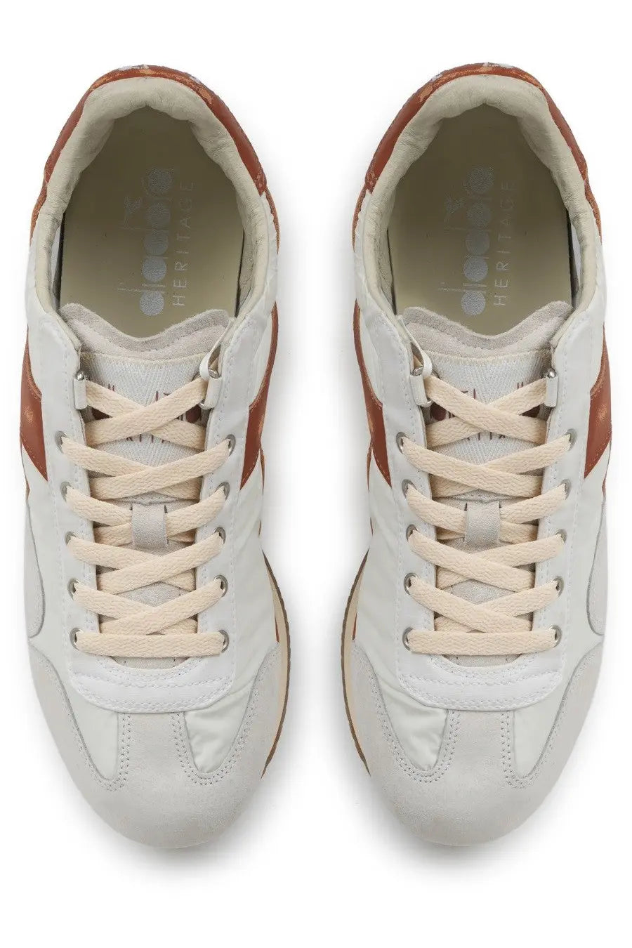 Diadora Men's Sneaker Equipe Vela White, view 5