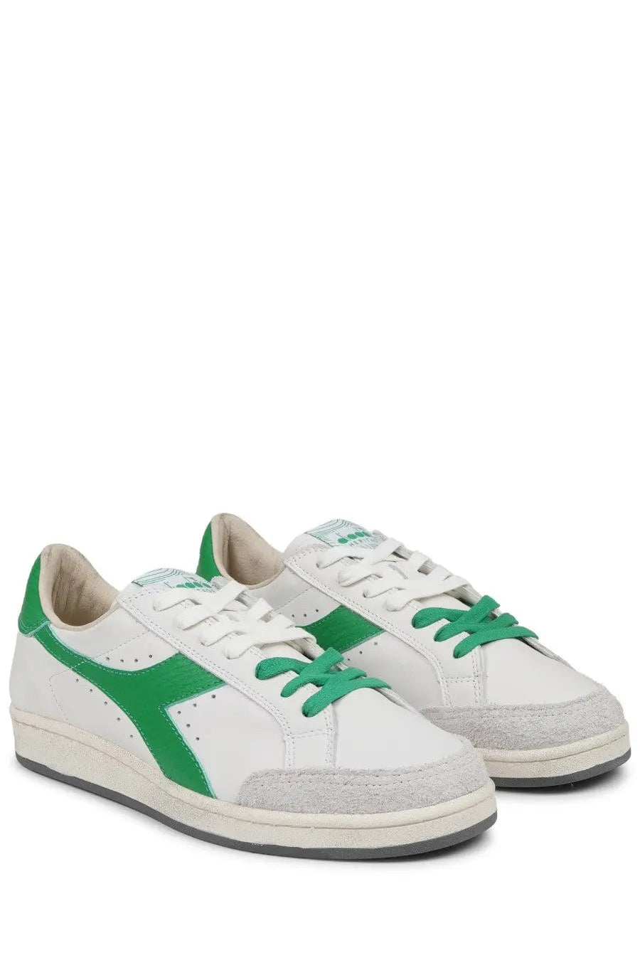 Diadora Men's Sneaker Prestige Used White, view 2