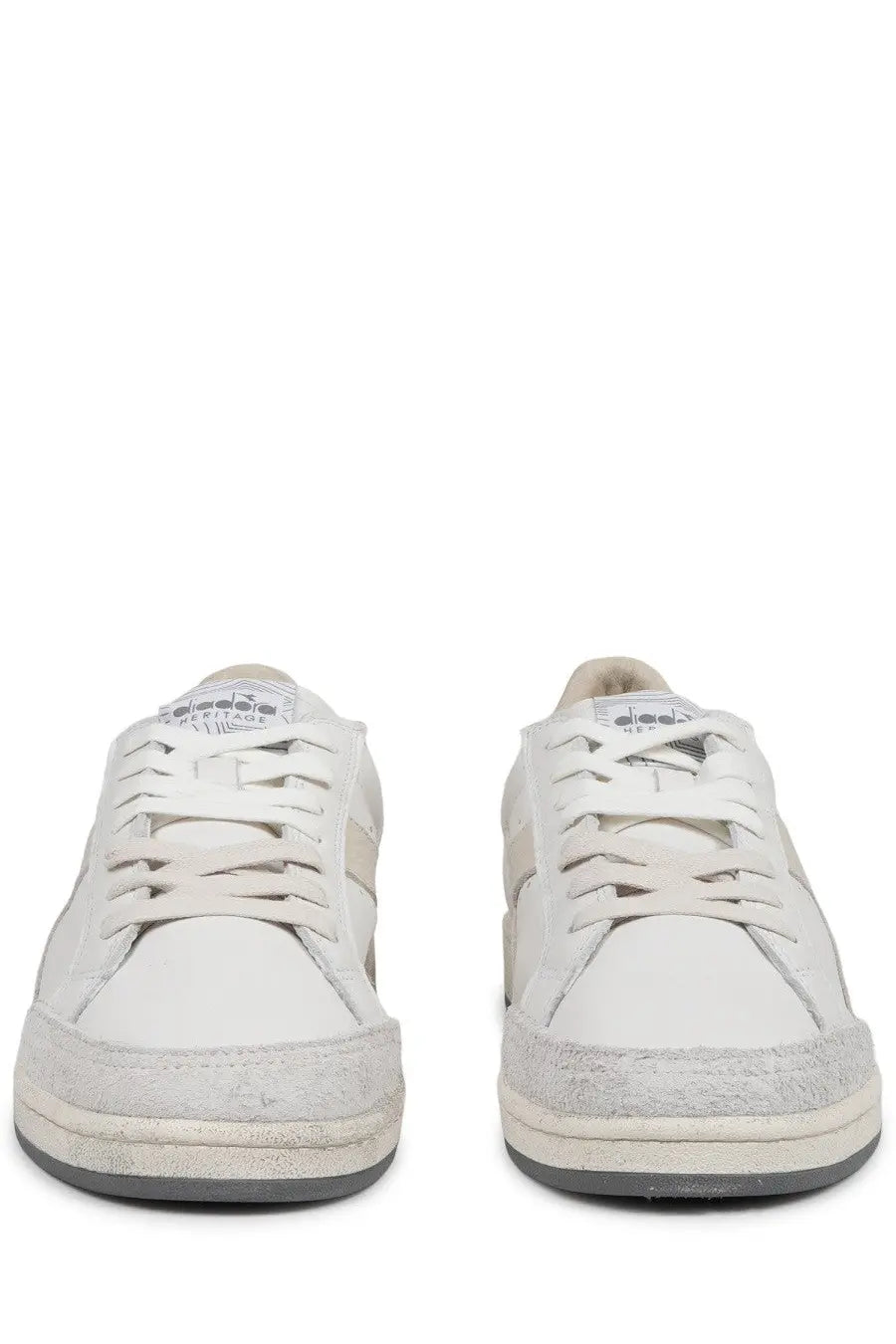 Diadora Men's Sneaker Prestige Used White, view 3