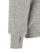 C.P. Company Diagonal Raised Fleece Sweatshirt and Lens Detail Grey, view 4