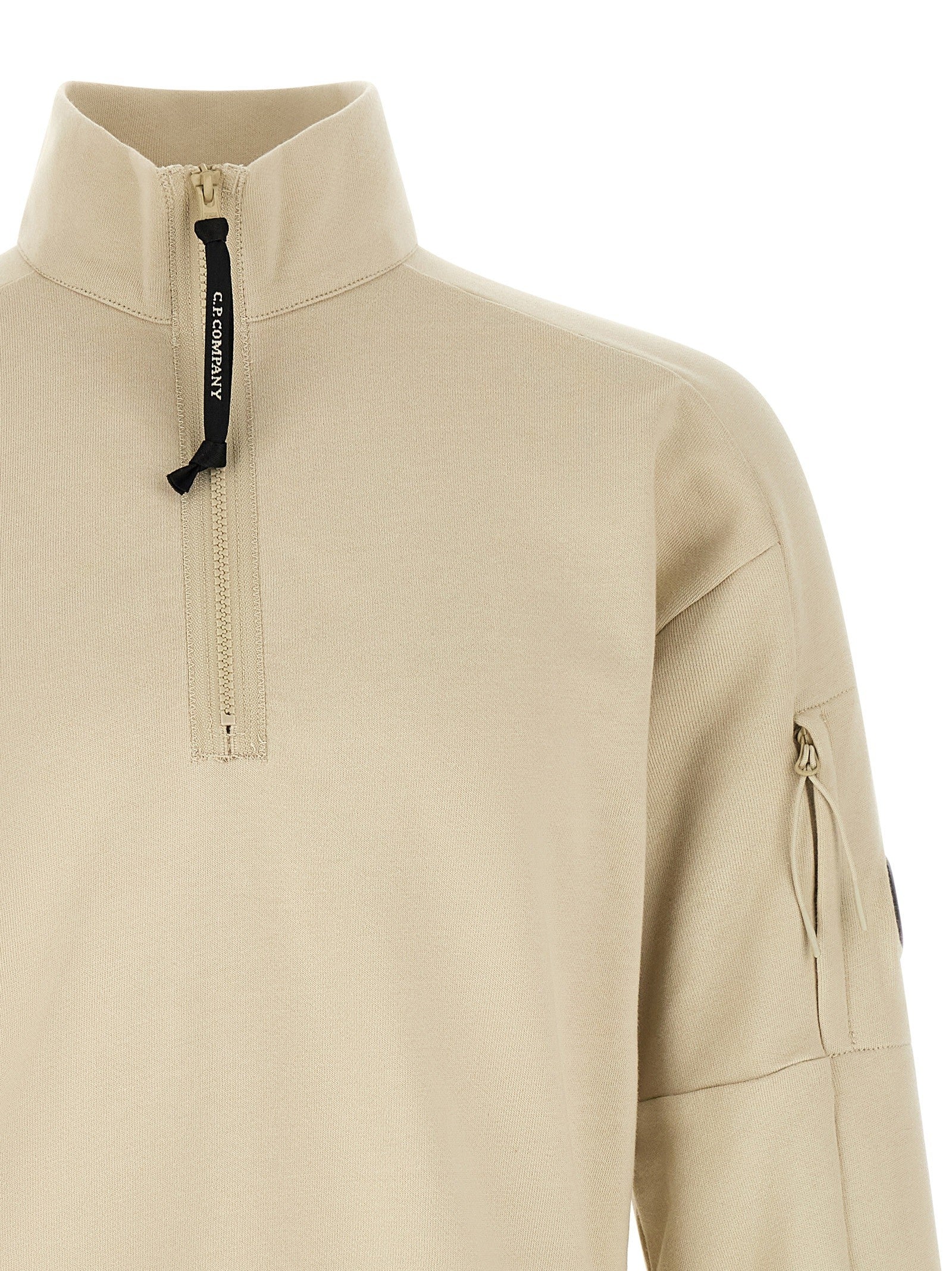 C.P. Company Diagonal Raised Sweatshirt Beige