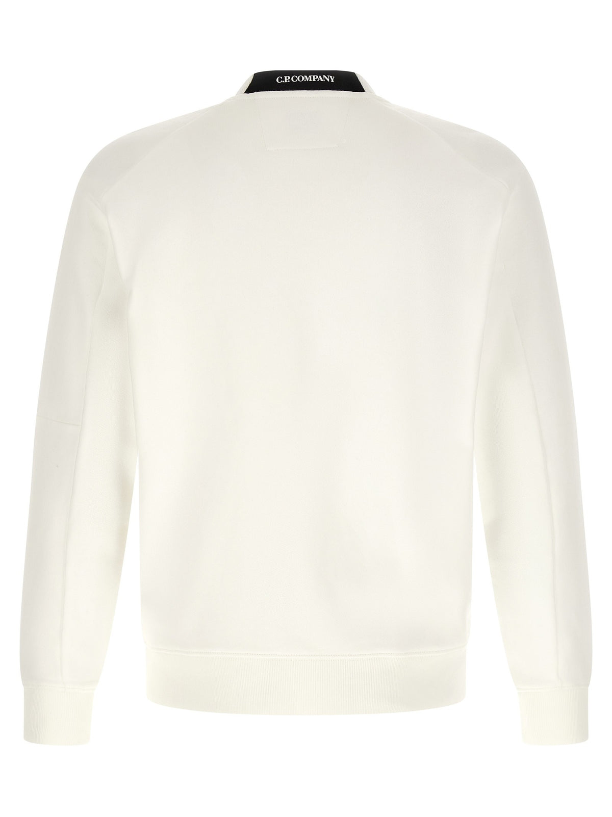 C.P. Company Diagonal Raised Sweatshirt White, view 2