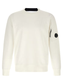 C.P. Company Diagonal Raised Sweatshirt White