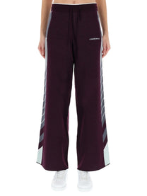 Casablanca Women's Diagonal Tennis Pants Purple