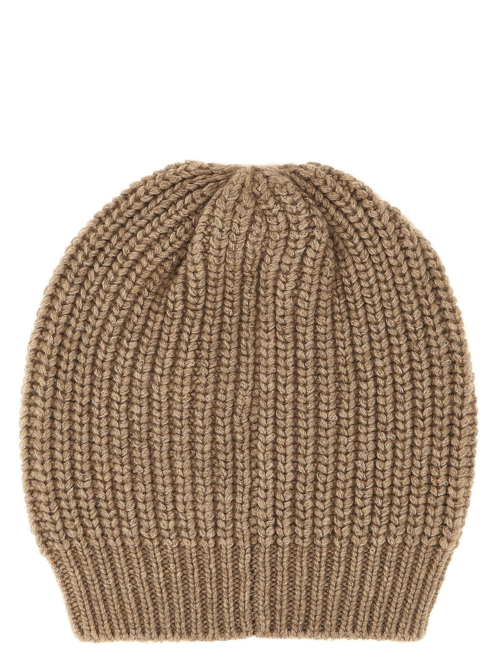 Brunello Cucinelli Diamante Cap Beige