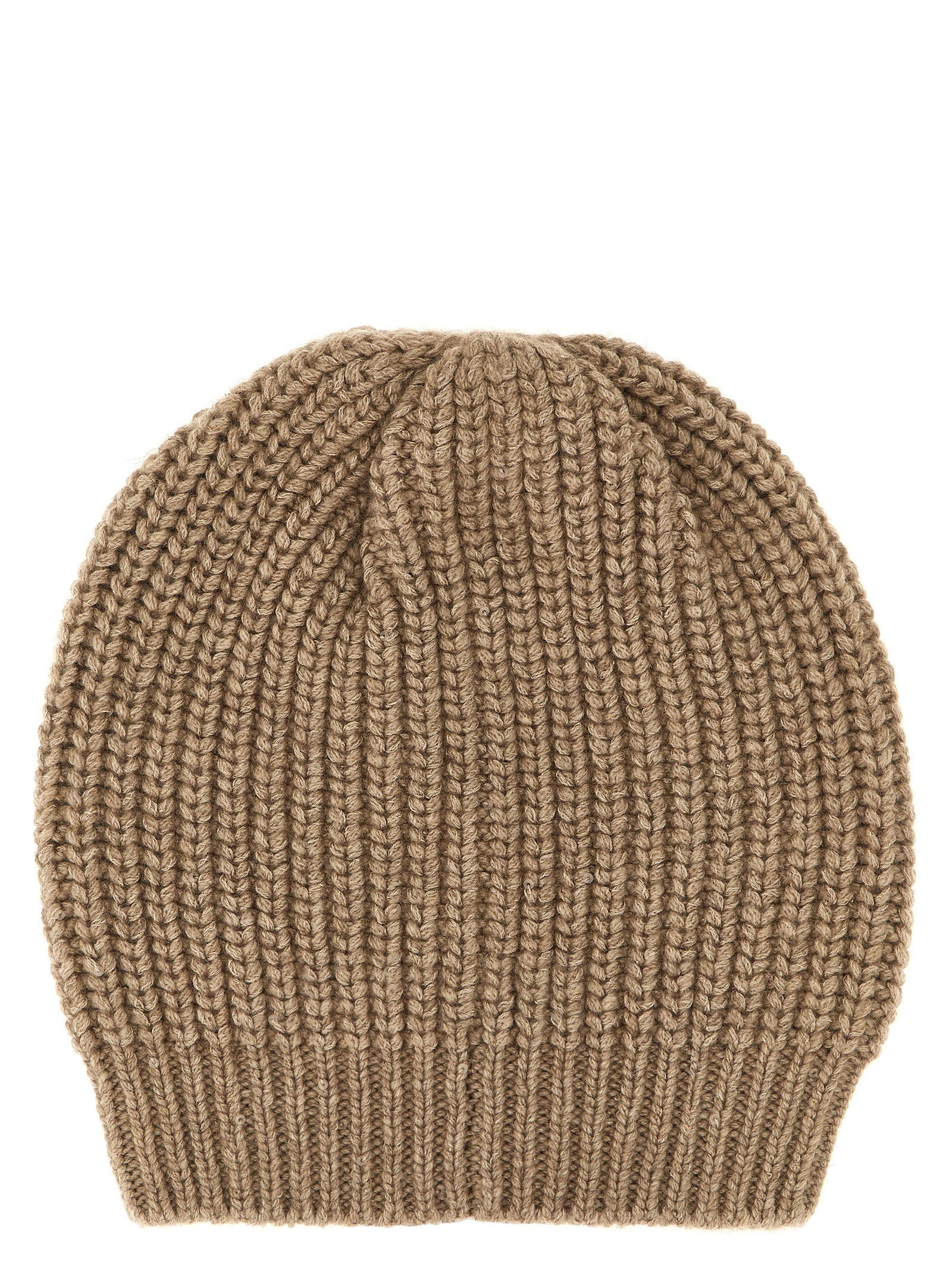 Brunello Cucinelli Diamante Cap Beige