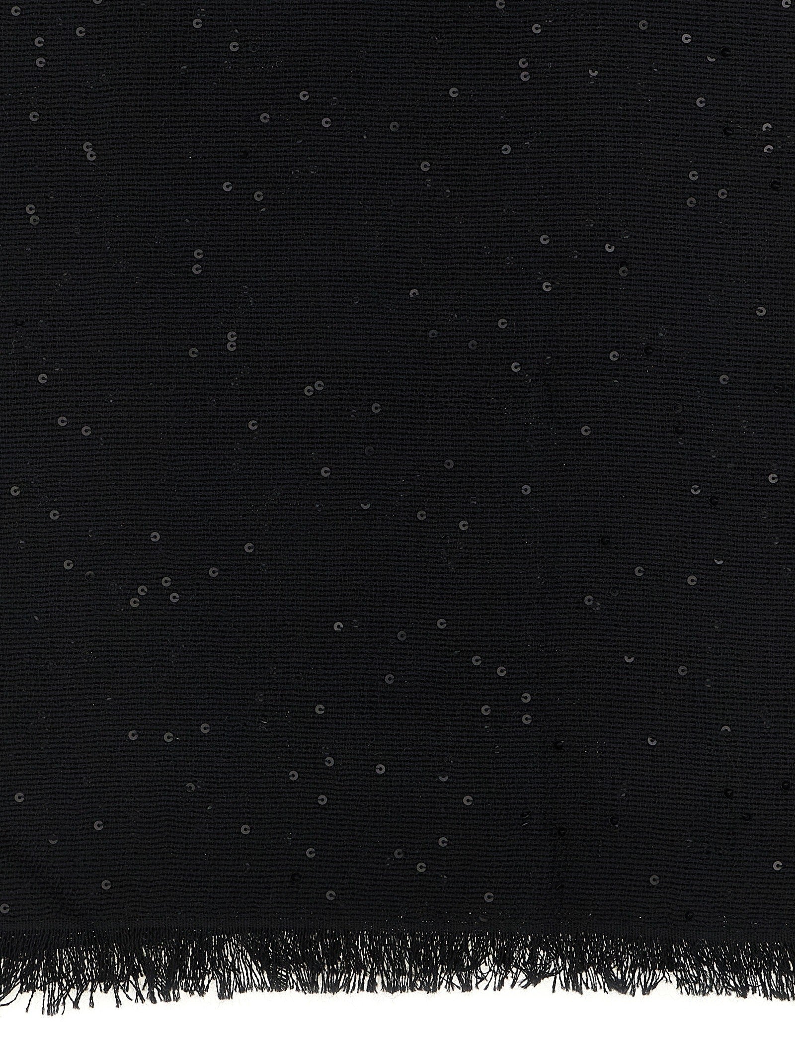 Brunello Cucinelli Women's Cashmere and Silk Scarf Black