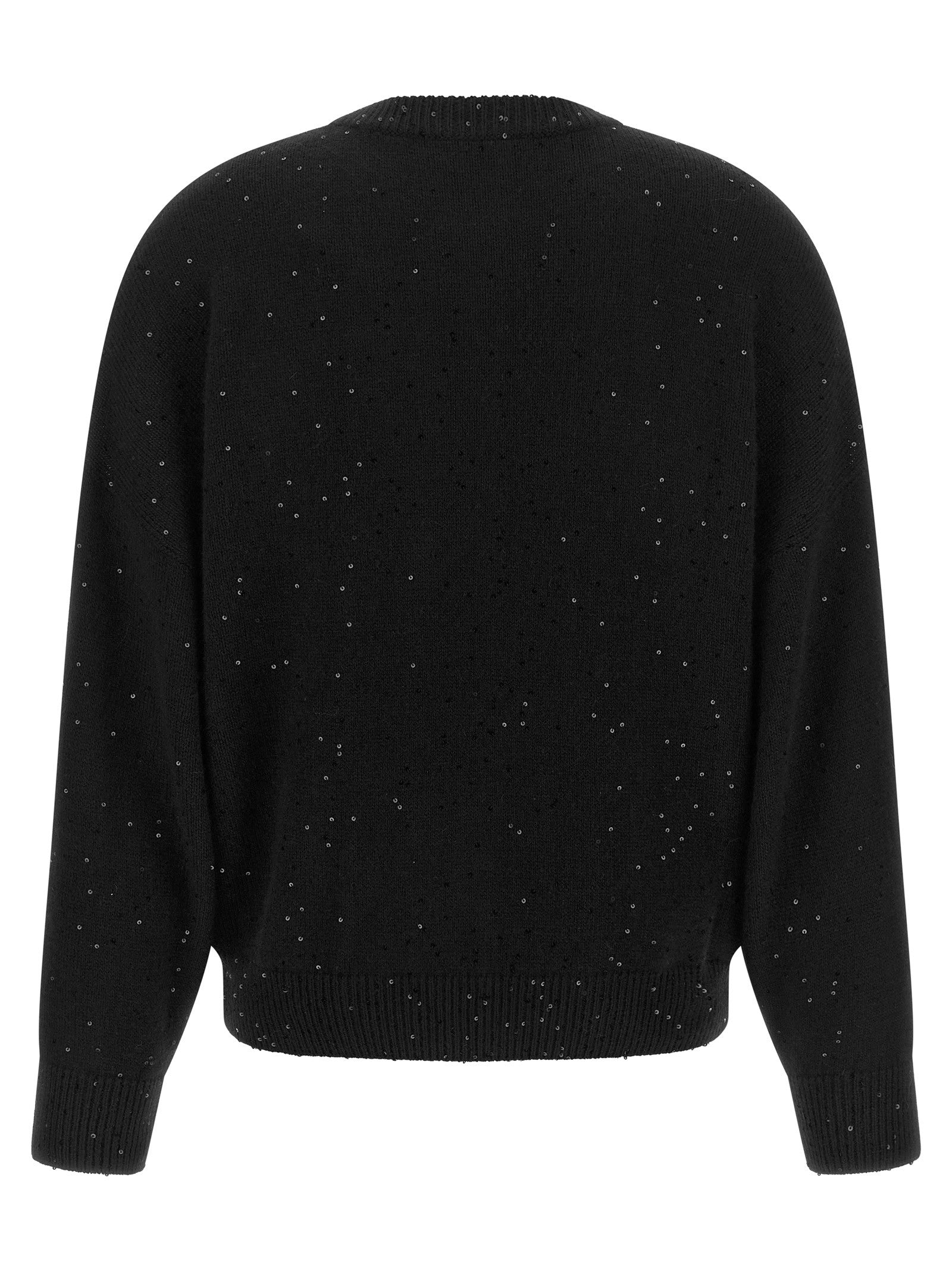 Brunello Cucinelli Diamante Sweater Black