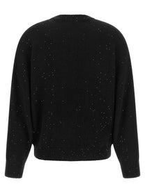 Brunello Cucinelli Diamante Sweater Black