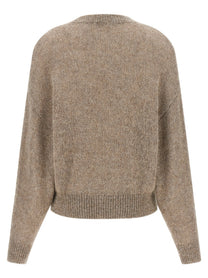 Brunello Cucinelli Diamante Sweater Beige