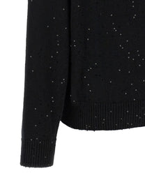 Brunello Cucinelli Diamante Sweater Black