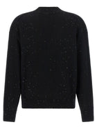 Brunello Cucinelli Diamante Sweater Black, view 2