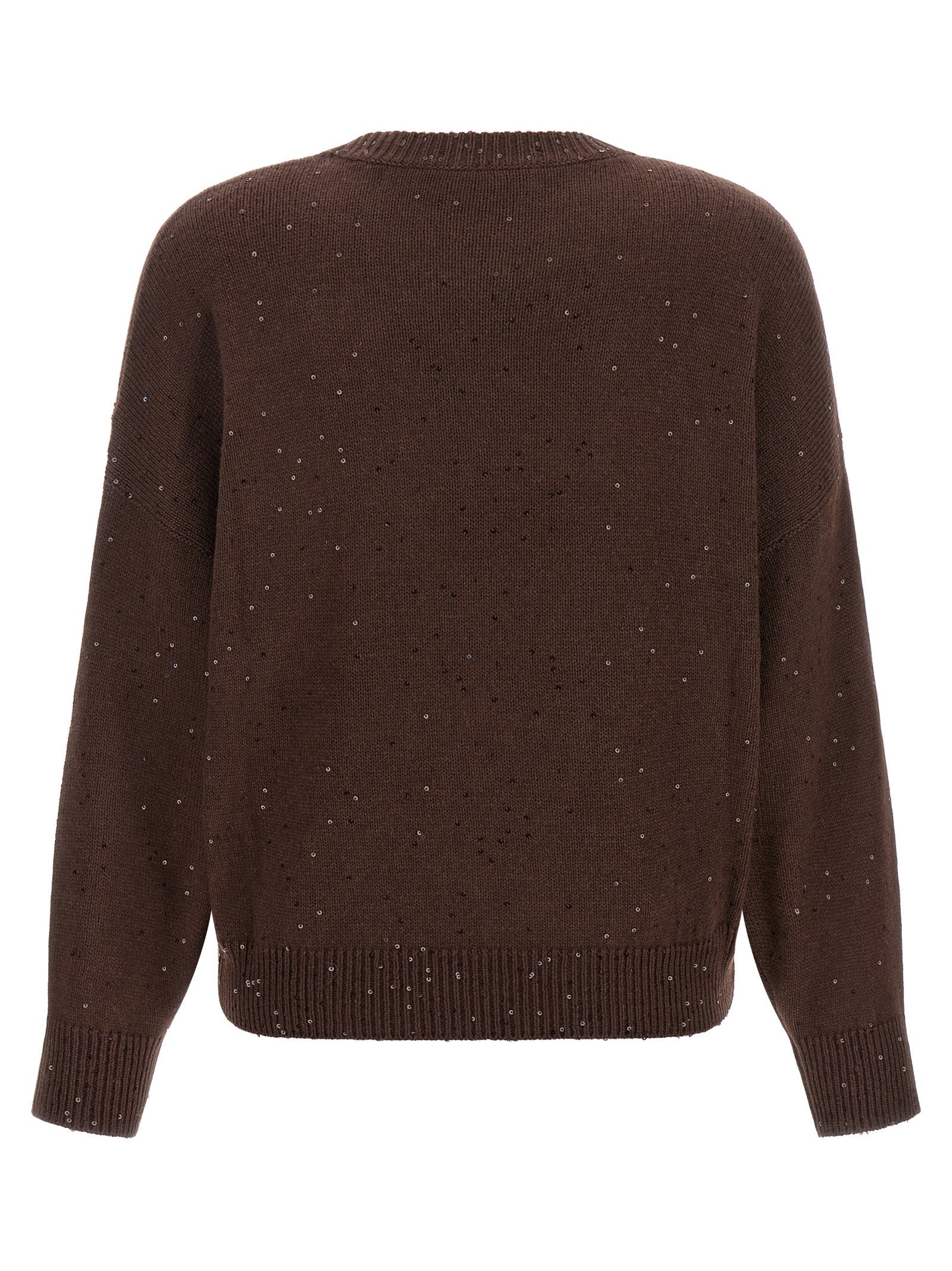 Brunello Cucinelli Diamante Sweater Brown