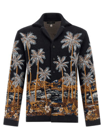 Alanui Diamond Head Overshirt Blue