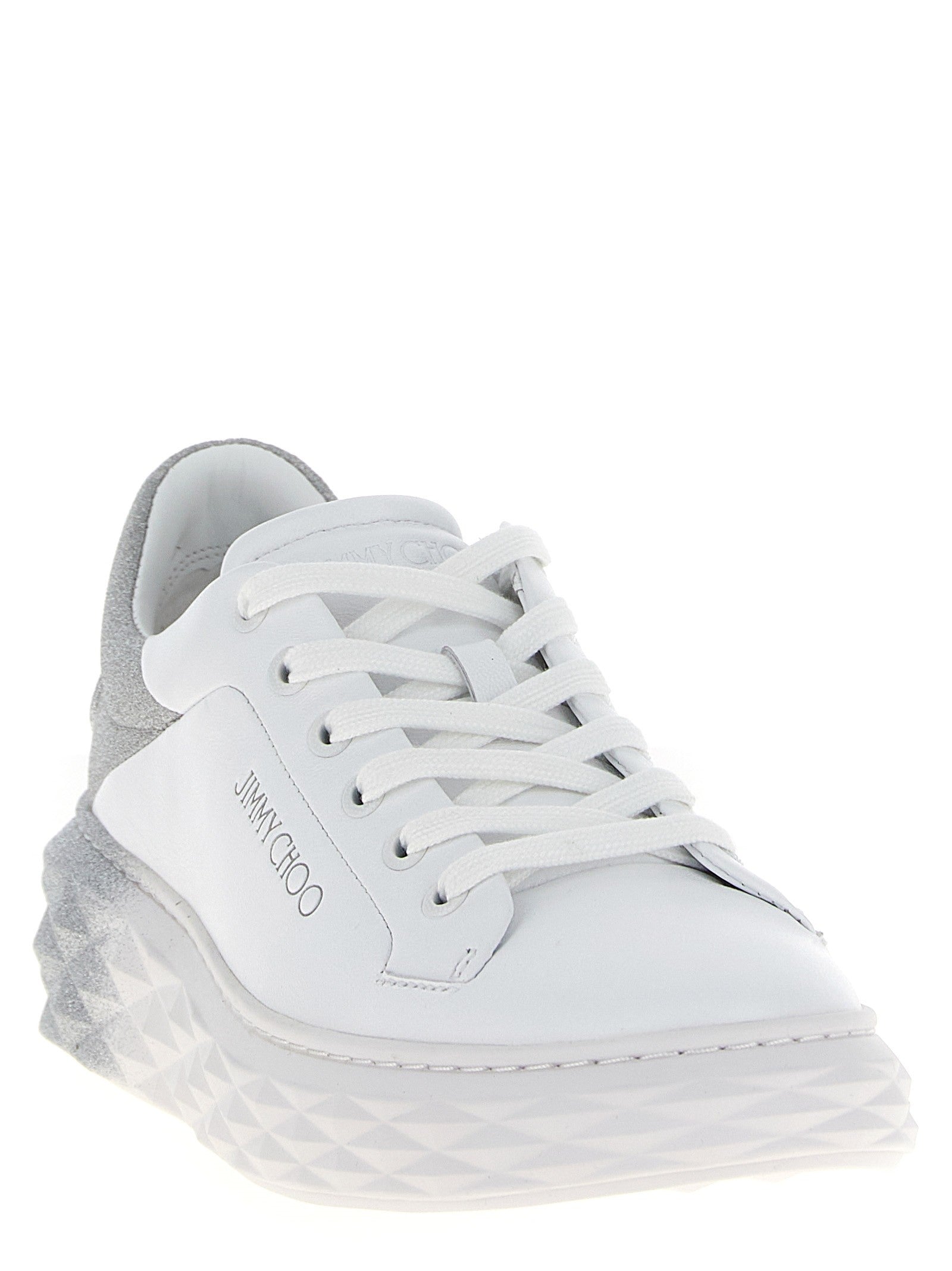 Jimmy Choo Diamond Maxi II Sneakers Silver