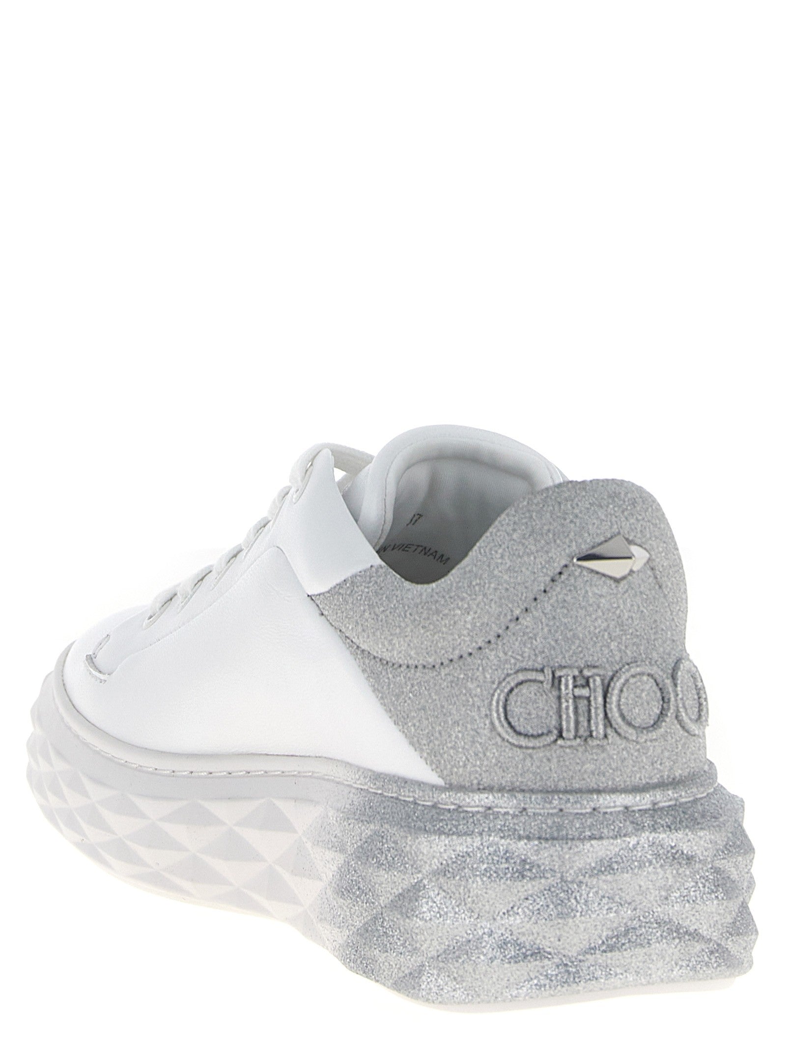 Jimmy Choo Diamond Maxi II Sneakers Silver