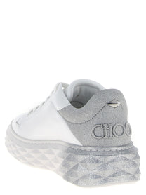 Jimmy Choo Diamond Maxi II Sneakers Silver