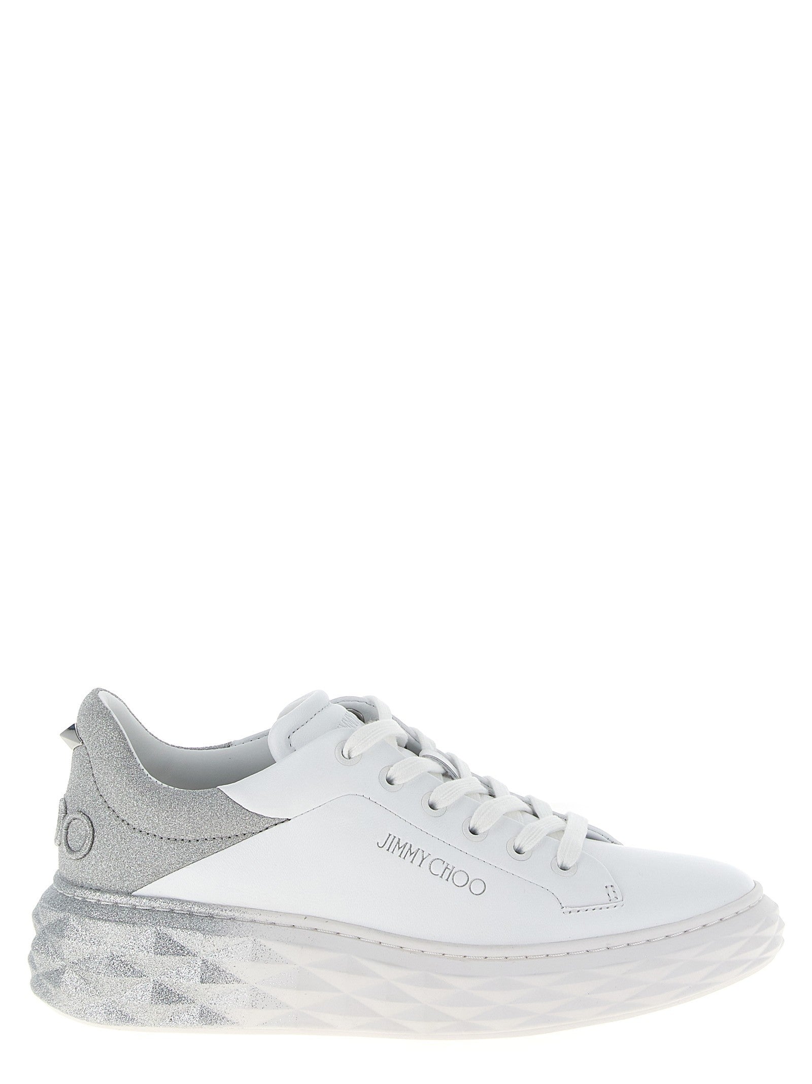 Jimmy Choo Diamond Maxi II Sneakers Silver