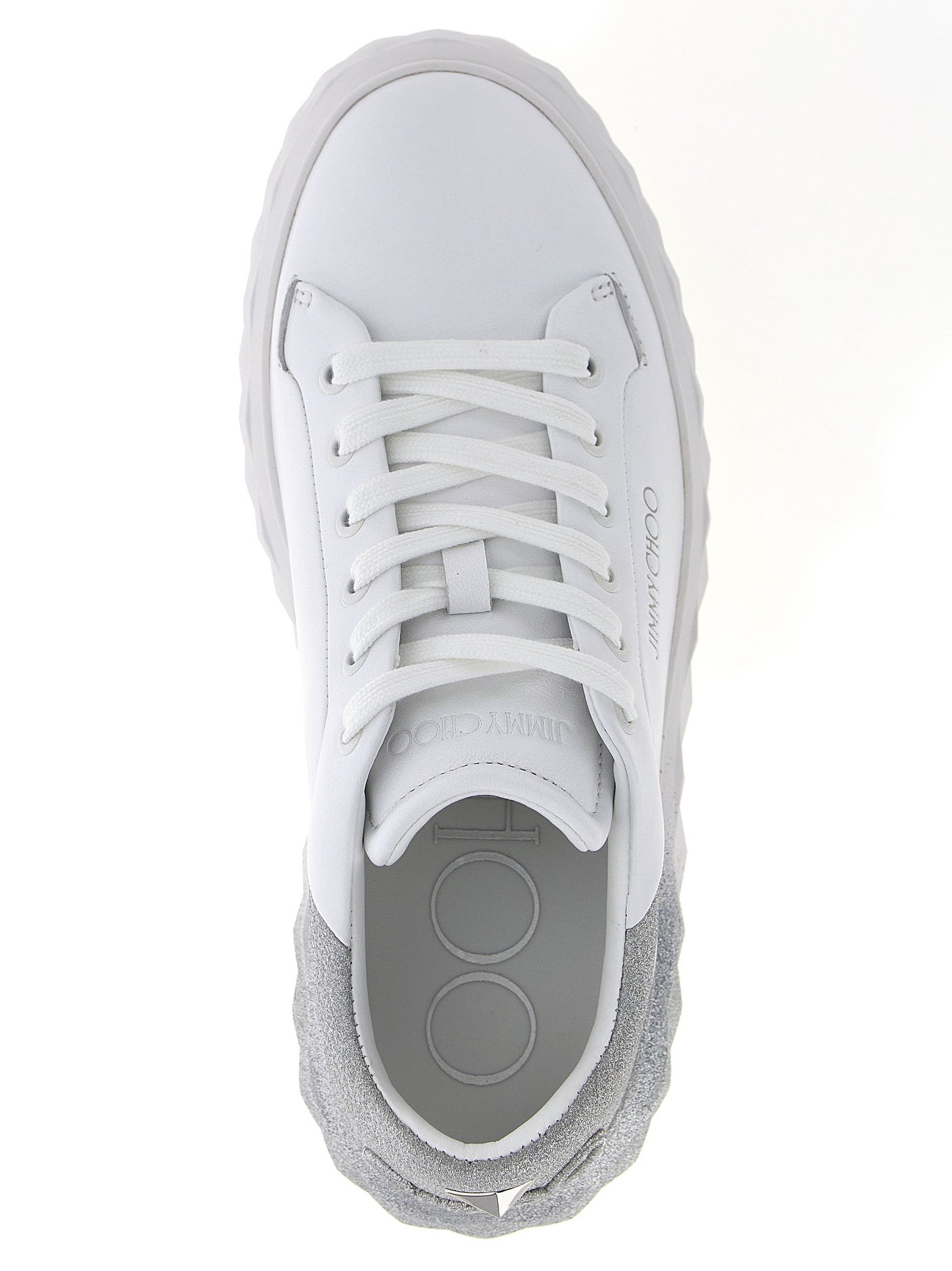 Jimmy Choo Diamond Maxi II Sneakers Silver