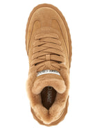 Jimmy Choo Diamond Maxi Retro Sneakers Beige, view 4